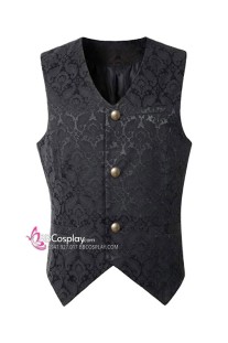 Áo Ghi Lê Quý Tộc Victorian - Màu Đen
