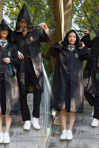 Áo Khoác Harry Potter Trường Hogwarts- Nhà Rowena Ravenclaw