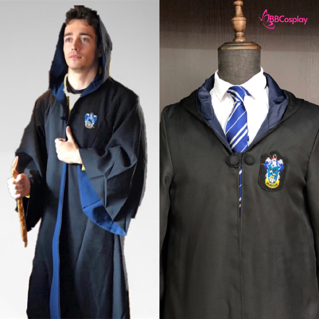 Áo Khoác Harry Potter Trường Hogwarts- Nhà Rowena Ravenclaw