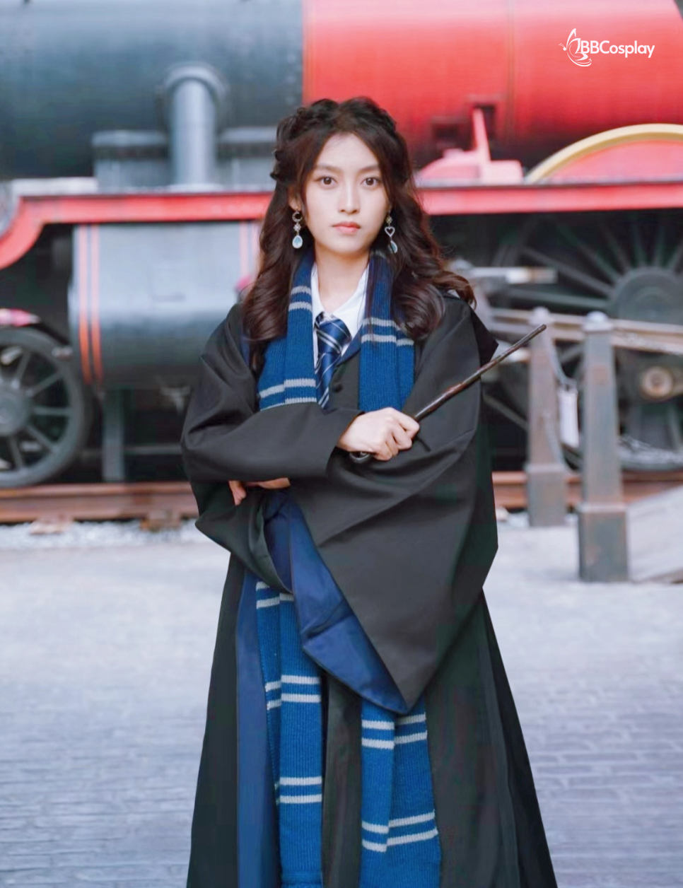 Áo Khoác Harry Potter Trường Hogwarts- Nhà Rowena Ravenclaw
