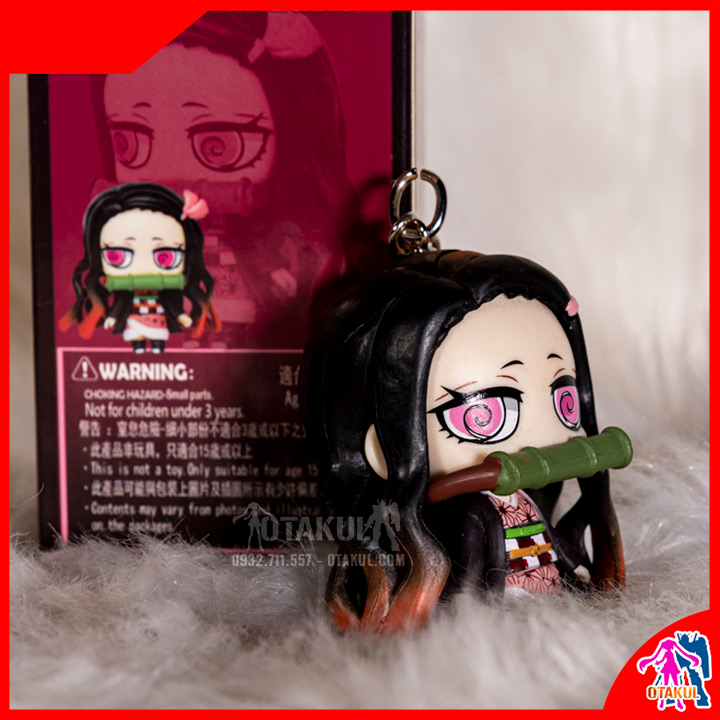 Móc Khóa Nezuko Chibi - Kimesu No Yaiba