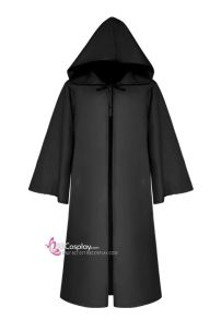 Áo Choàng Đen Có Tay Kèm Nón Dáng Dài 170Cm