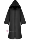Áo Choàng Đen Có Tay Kèm Nón Dáng Dài 170Cm