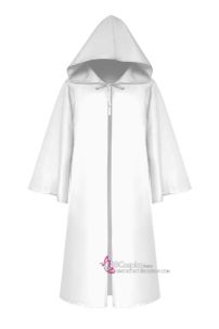 Áo Choàng Phù Thủy Có Nón - Trắng