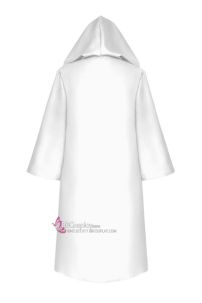 Áo Choàng Phù Thủy Có Nón - Trắng