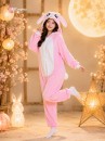 Trang Phục Thỏ Trắng Hồng Thú Liền Thân