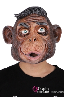 Mặt Nạ Hóa Trang Halloween - Mẫu Khỉ