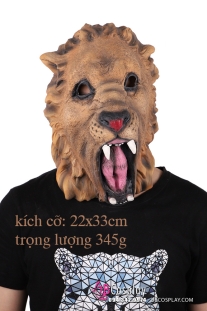 Mặt Nạ Hóa Trang Halloween - Mẫu Sư Tử