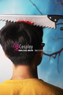 Cài Tóc Lưỡi Cưa Cho Halloween (Hàng Như Ảnh)