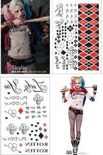 Hình Xăm Harley Quinn 1