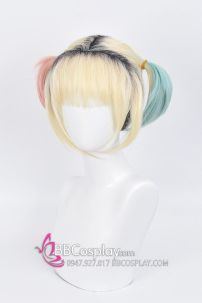 Tóc Giả Harley Quinn 2020 Cuộc Lột Xác Huy Hoàng Chùm Tóc Ngắn