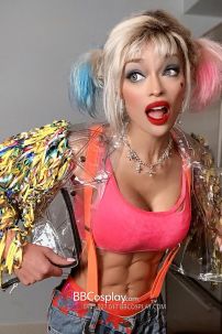 Tóc Giả Harley Quinn 2020 Cuộc Lột Xác Huy Hoàng Chùm Tóc Ngắn