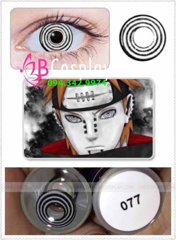 Lens Cosplay 077 (Naruto: Madara Uchiha Pein Rinnegan)