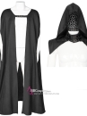 Áo Choàng Đen Có Mũ Trùm