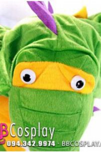 Trang Phục Thú Trẻ Em Khủng Long Xanh