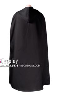 Trang Phục Pháp Sư Đen Chữ Thập Trắng Có Choàng