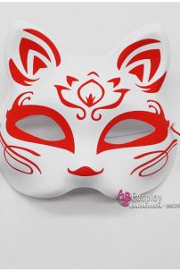 Mặt Nạ Hồ Ly - Mặt Nạ Nửa Mặt - Màu Đỏ