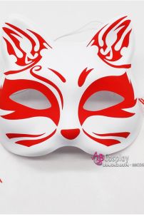 Mặt Nạ Hồ Ly - Mặt Nạ Nửa Mặt - Màu Đỏ