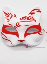 Mặt Nạ Hồ Ly - Mặt Nạ Nửa Mặt - Màu Đỏ