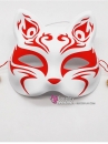 Mặt Nạ Hồ Ly - Mặt Nạ Nửa Mặt - Màu Đỏ