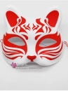 Mặt Nạ Hồ Ly - Mặt Nạ Nửa Mặt - Màu Đỏ