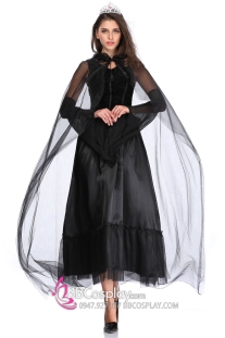 Trang Phục Phù Thủy Hoa Hồng Đen