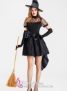 Đầm Phù Thủy Halloween Phong Cách Châu Âu