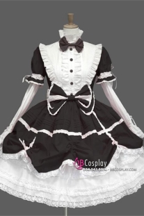 Đầm Lolita Đen Phong Cách Gothic