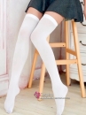 Vớ Nữ Sinh Trắng Dài Qua Gối