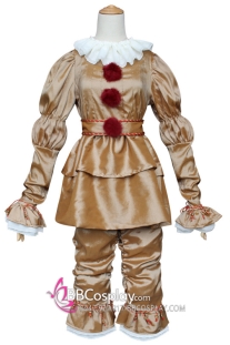 Trang Phục Pennywise Màu Ghi Halloween Costume