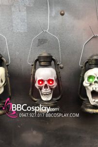 Đèn Đầu Lâu Để Hoá Trang Ma Đốt Đèn