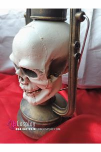 Đèn Đầu Lâu Để Hoá Trang Ma Đốt Đèn