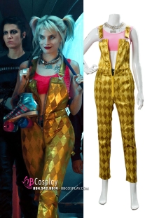 Harley Quinn Quần Yếm Vàng