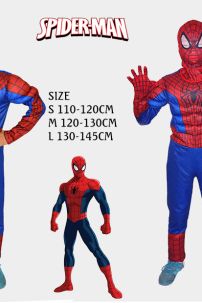 Trang Phục Người Nhện Cho Bé Có Cơ Bắp Áo Liền Quần