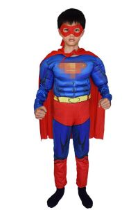 Trang Phục Siêu Nhân Supper Man Cho Bé Trai
