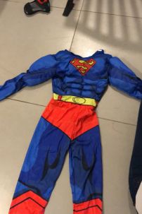 Trang Phục Siêu Nhân Supper Man Cho Bé Trai