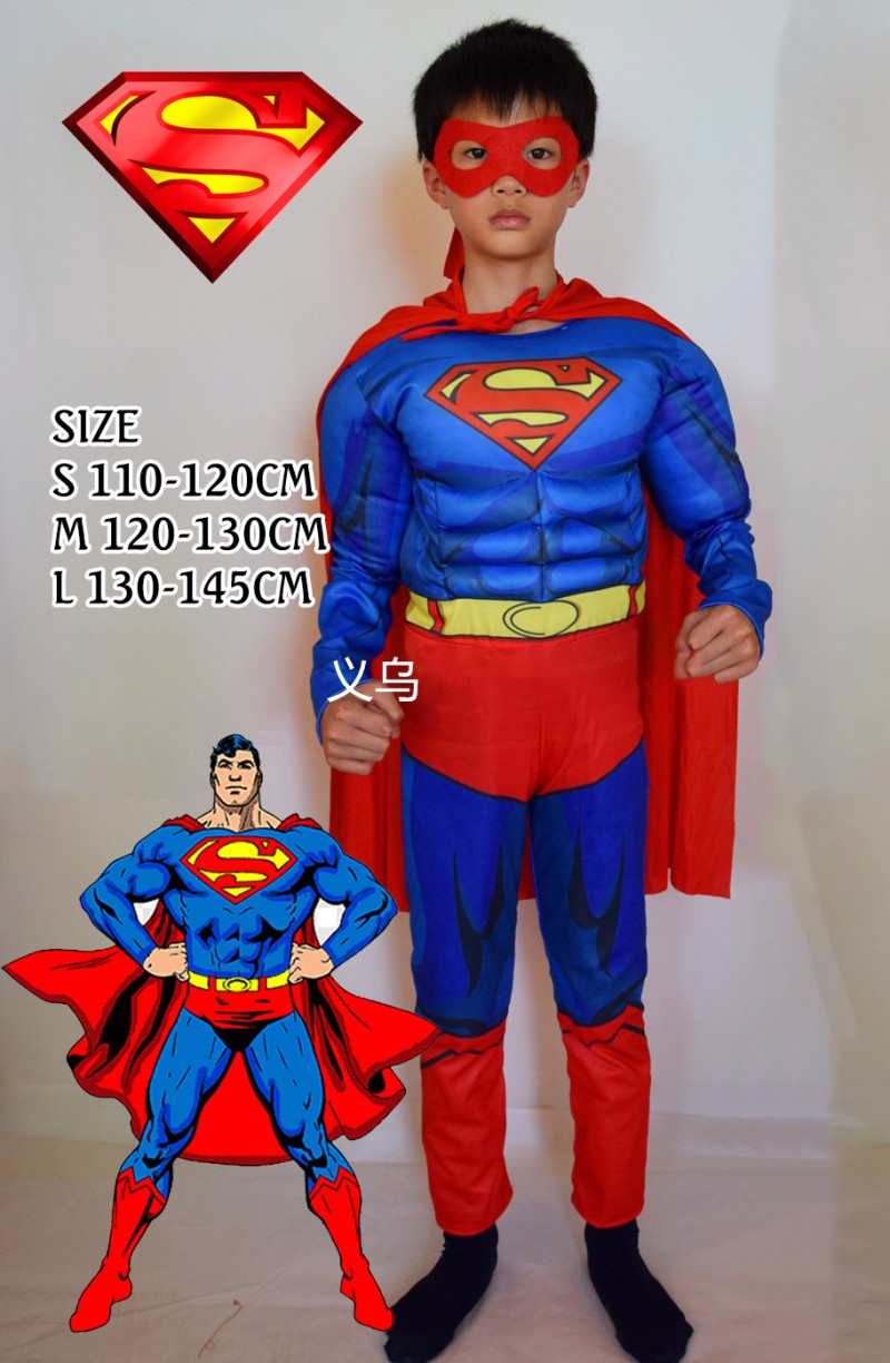 Đồ Siêu Nhân Supper Man Cho Bé Trai