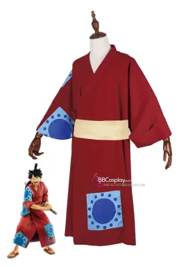 Yukata Luffy Ở Vương Quốc Wano (Vải Đẹp)