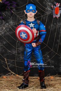 Trang Phục Captain Cơ Bắp Cho Bé