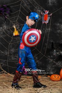 Trang Phục Captain Cơ Bắp Cho Bé