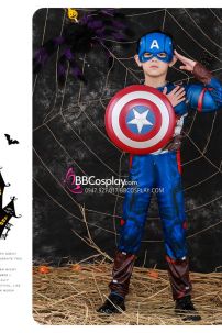 Trang Phục Captain Cơ Bắp Cho Bé