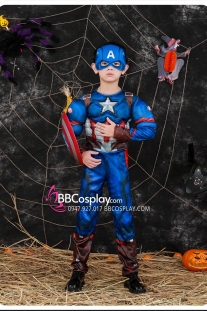 Đồ Captain Cơ Bắp Cho Bé