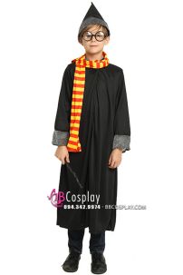 Trang Phục Phù Thủy Halloween Cho Bé 120Cm - 130Cm