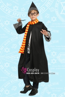 Đồ Phù Thủy Halloween Cho Bé 120Cm - 130Cm