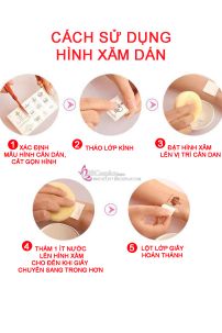 Hình Xăm Chu Sa Cổ Trang - Phụ Kiện Cổ Trang