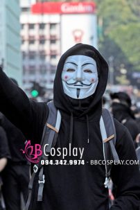 Mặt Nạ Hacker Anonymous Huyền Thoại Cho Halloween
