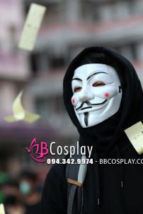 Mặt Nạ Hacker Anonymous Huyền Thoại Cho Halloween