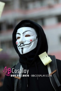 Mặt Nạ Hacker Anonymous Huyền Thoại Cho Halloween