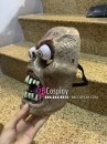 Mặt Nạ Zombie Halloween Kinh Dị Mắt Lồi