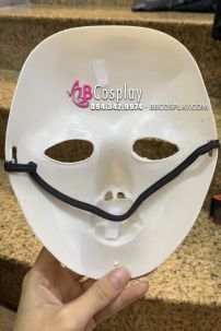 Mặt Nạ Sữa Hóa Trang Halloween Không Cảm Xúc
